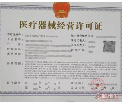 医疗器械经营许可证办理分类详解